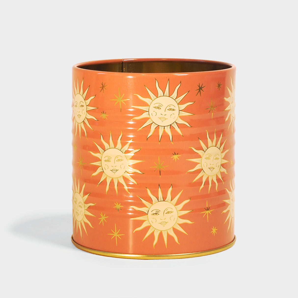 Terracotta Sun Storage Tin