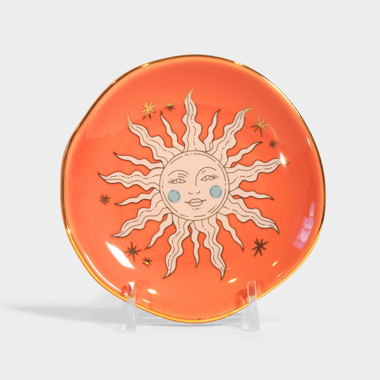 Terracotta Sun Trinket Dish