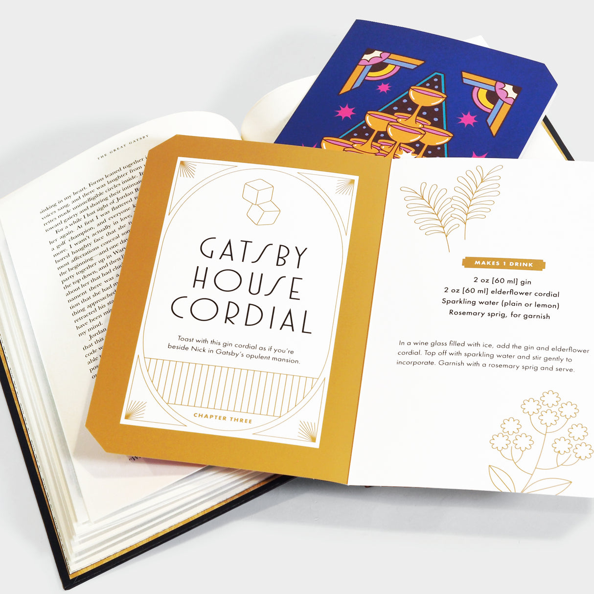 The Great Gatsby: The Complete Novel with 15 Recipes Inspired by the Roaring ’20s (Cook the Book)