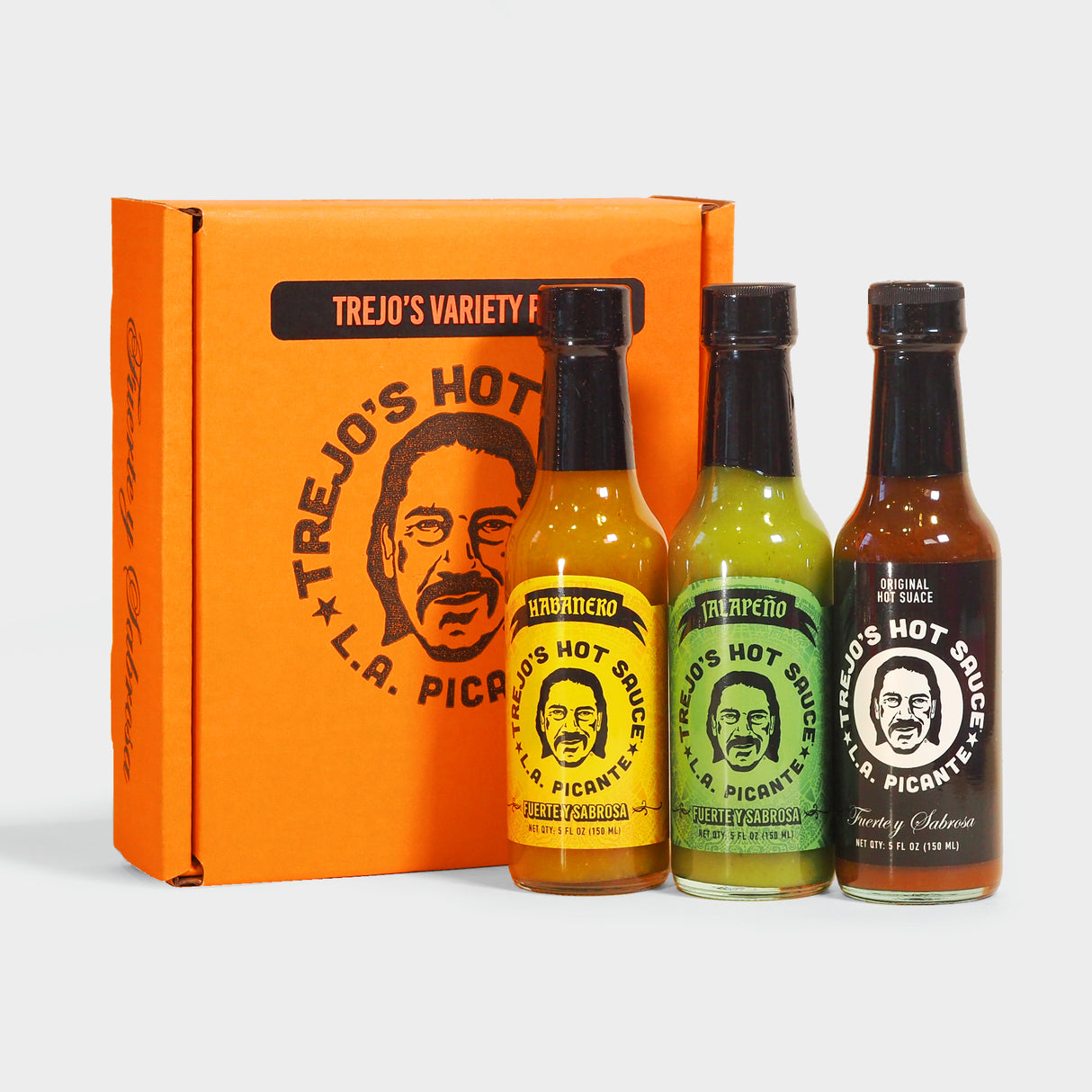 Trejo's Hot Sauce Variety Pack (3 Pack)