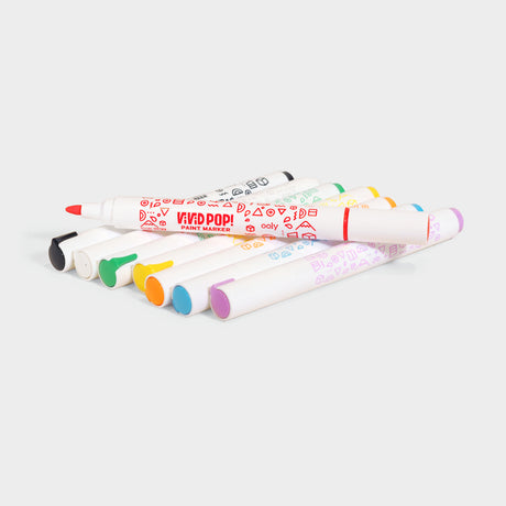 Vivid Pop! Water-Based Paint Markers: Classic Set of 8
