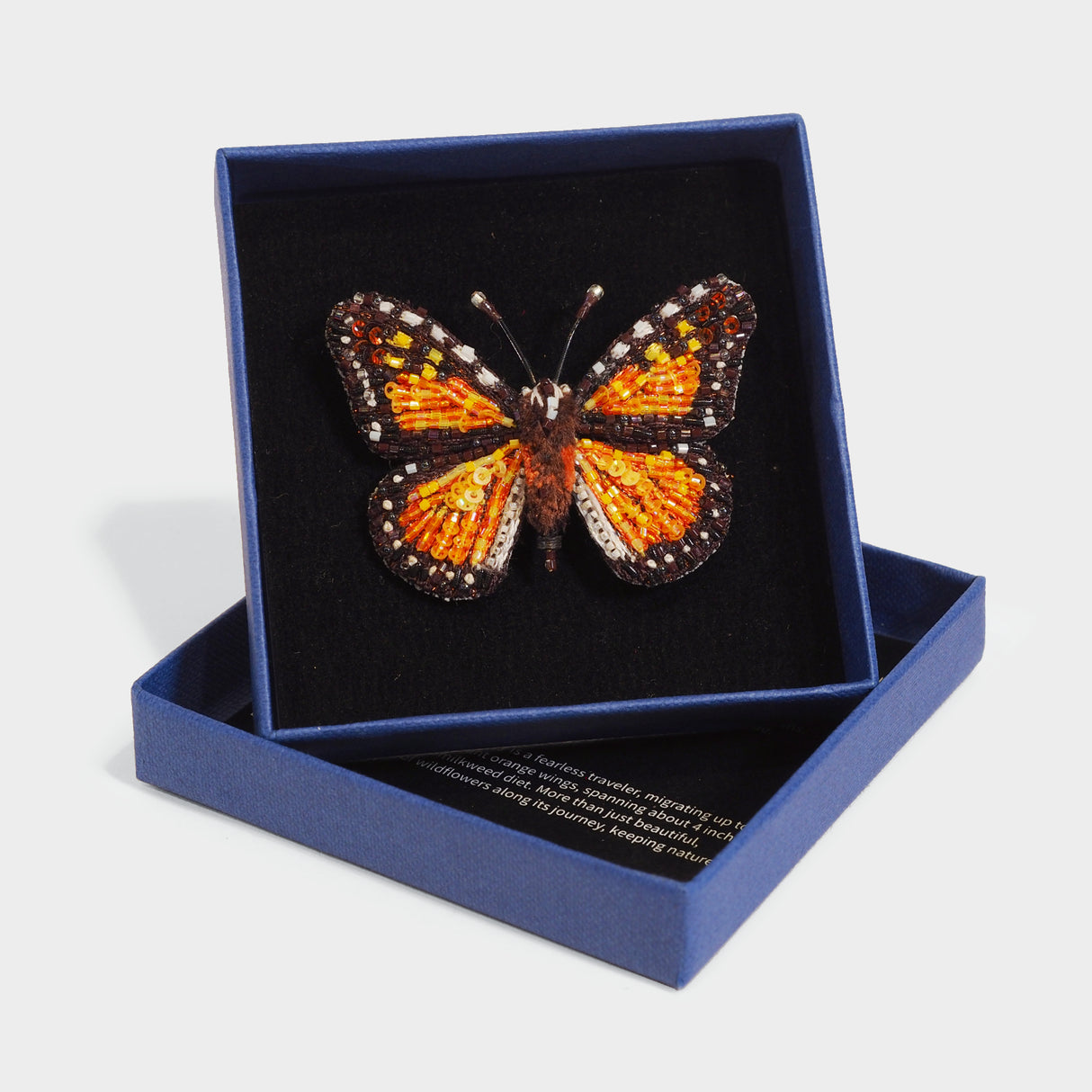 Wanderer Monarch Brooch Pin