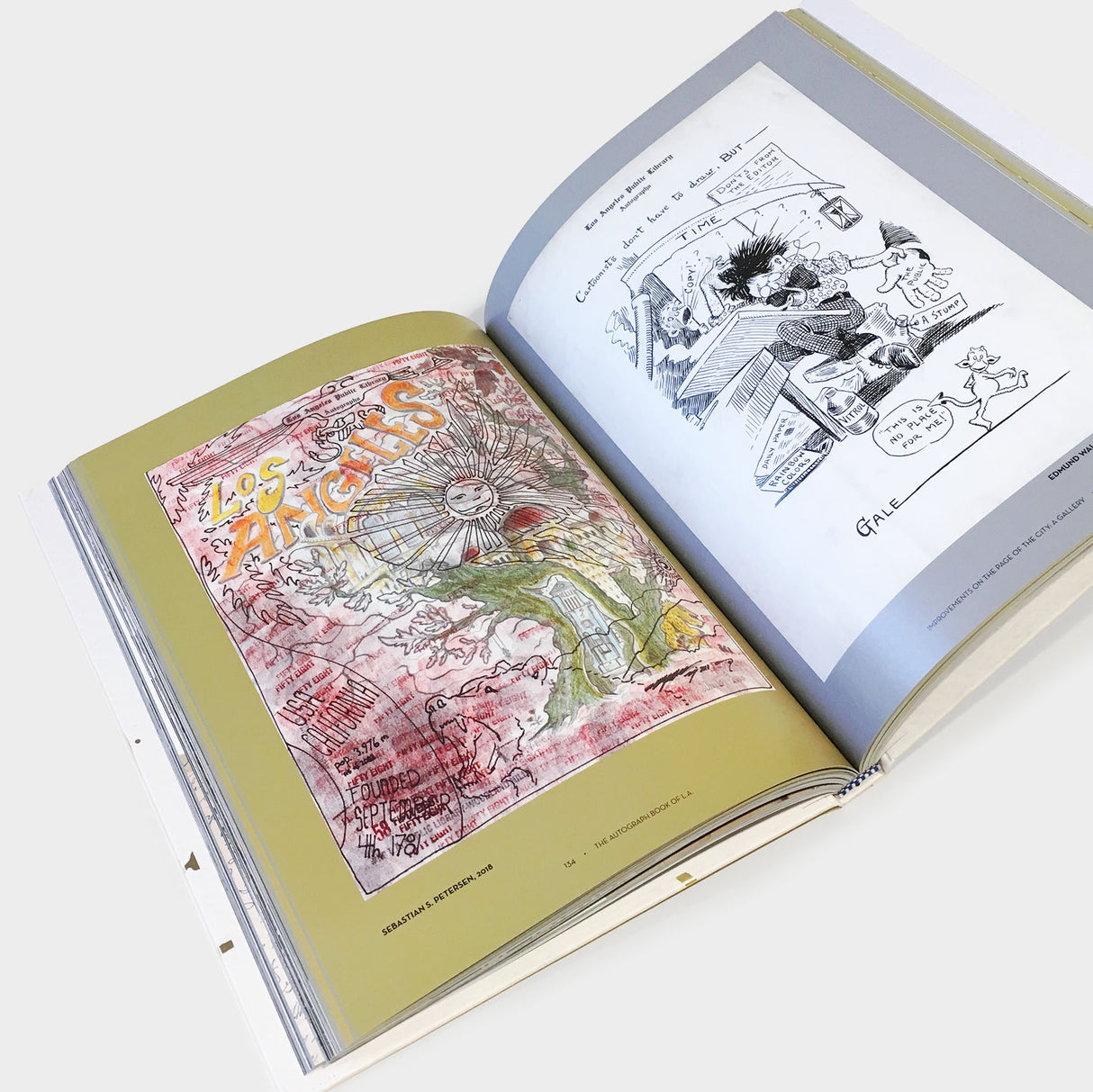 The Autograph Book of L.A.: Improvements on the Page of the City