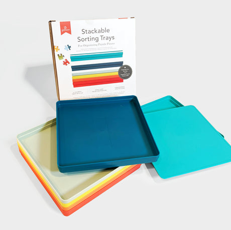 Puzzle Sorting Tray Set
