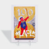 100 Years L.A. Central Library by Gajin Fujita Post Card
