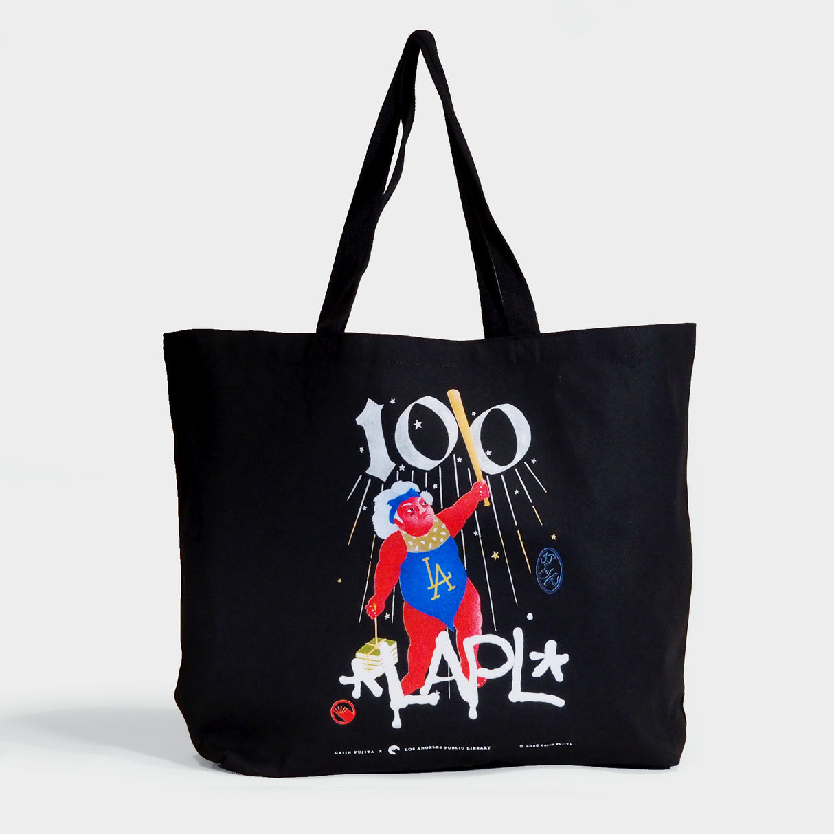 100 Years L.A. Central Library by Gajin Fujita Tote