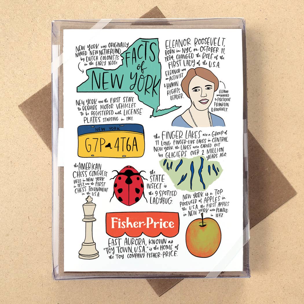 California State Facts Boxed Card Set