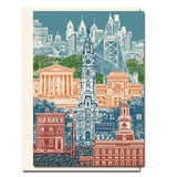 Los Angeles Urban Collage Card