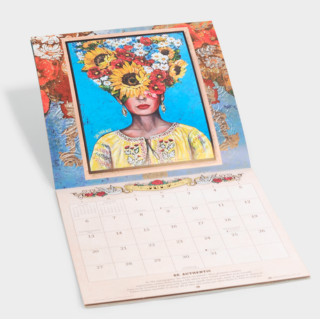 For the Love of Frida 2025 Wall Calendar: Art and Words Inspired by Frida Kahlo