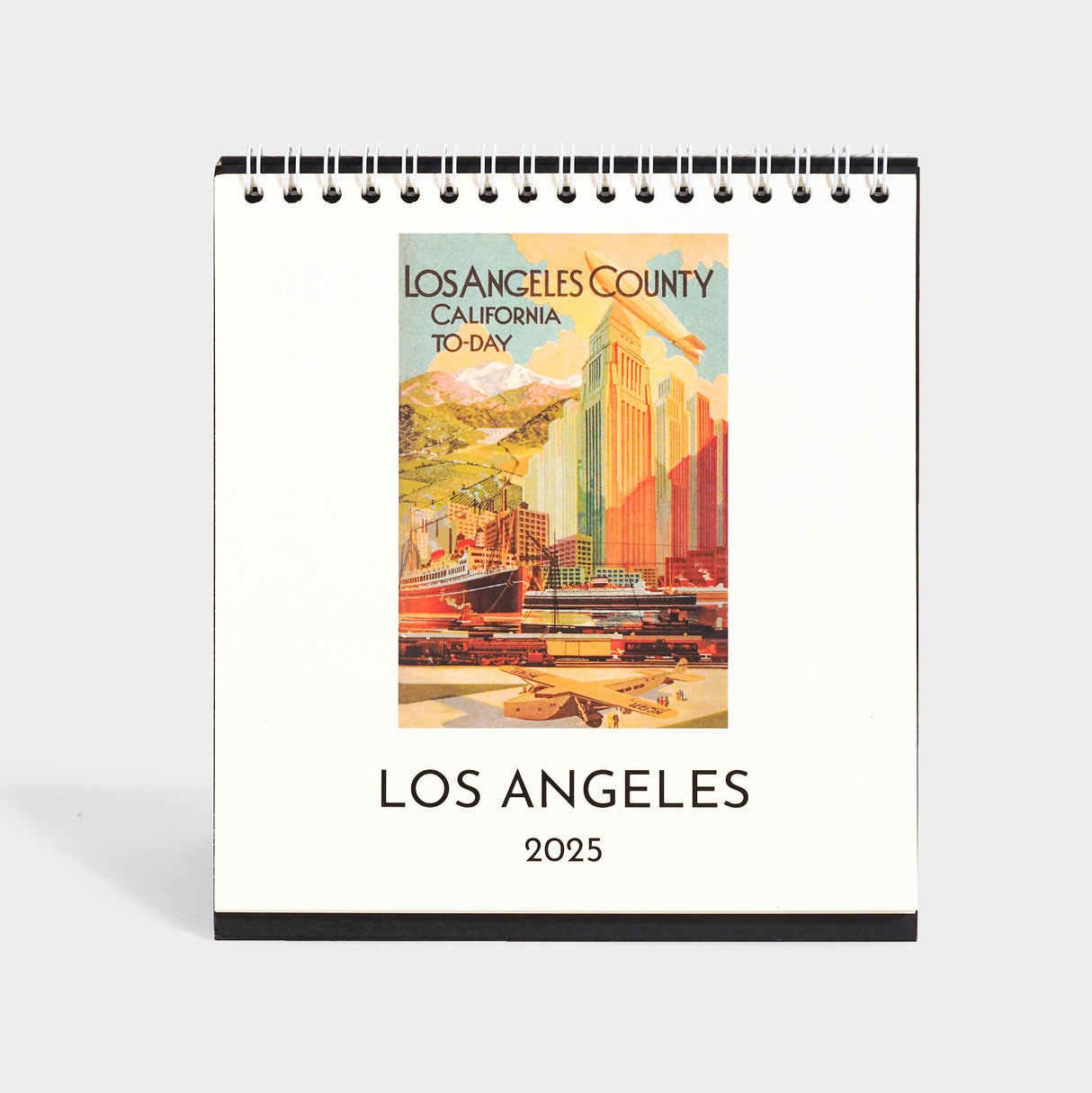 2025 Los Angeles Desk Easel Calendar