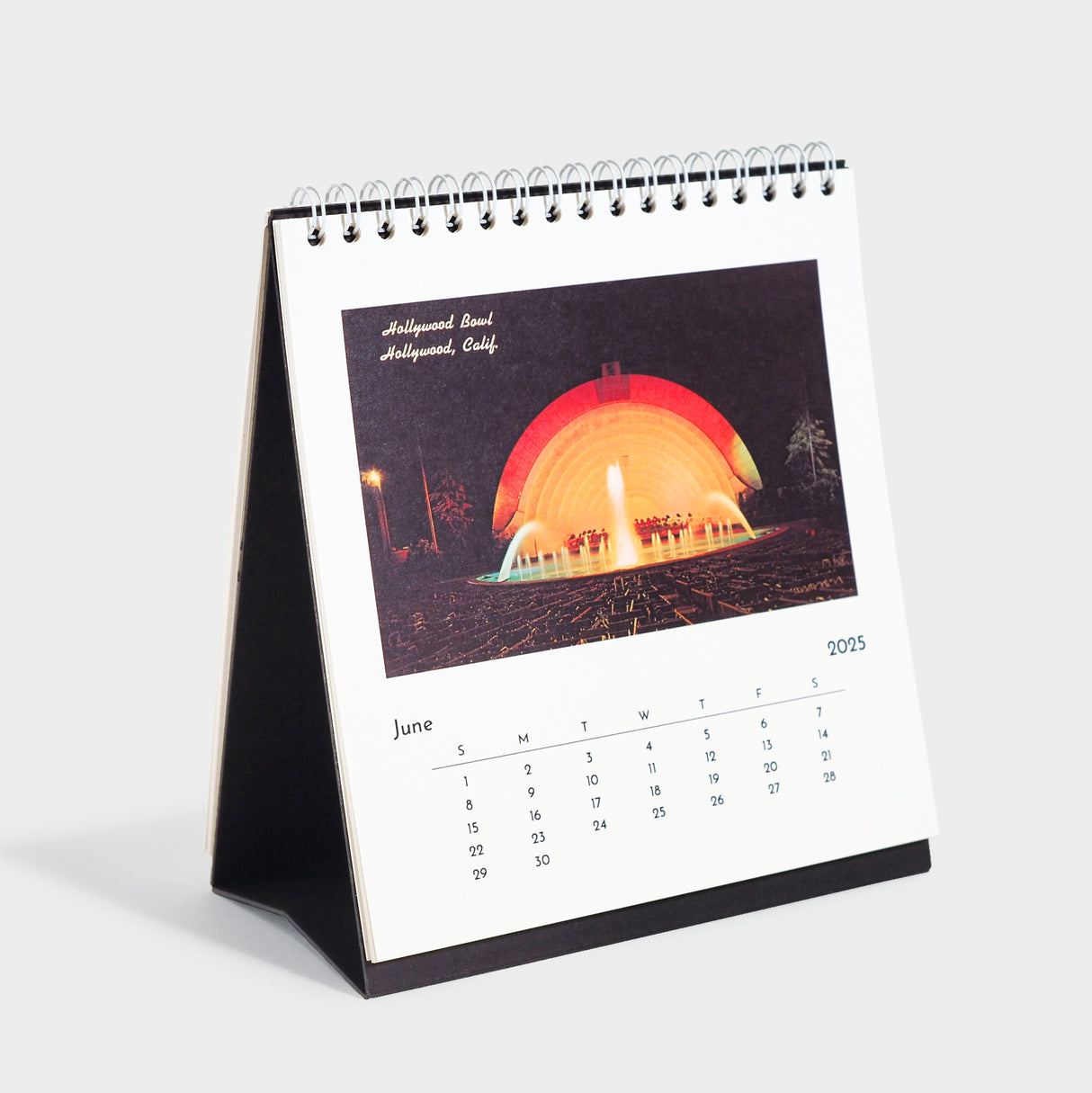 2025 Los Angeles Desk Easel Calendar