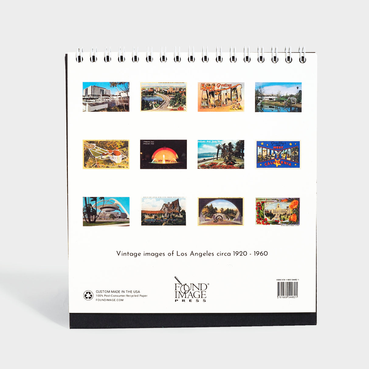 2025 Los Angeles Desk Easel Calendar