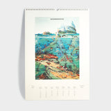 2025 Sea Life Wall Calendar