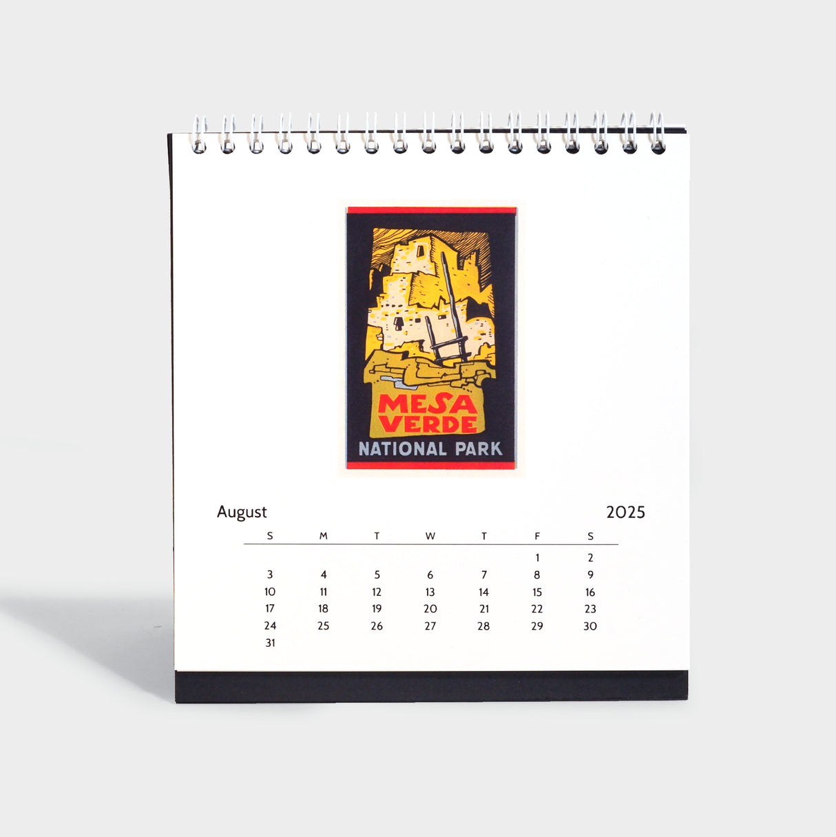 2025 See America Desk Easel Calendar