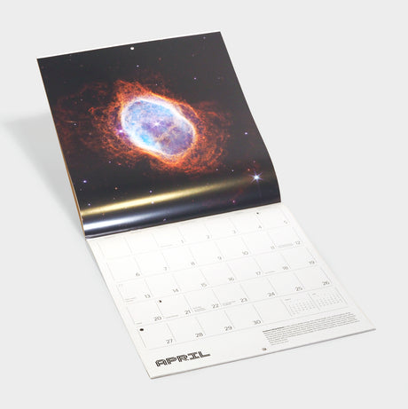 Space: Views from the Hubble and James Webb Telescopes 2025 Wall Calendar