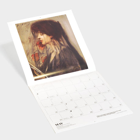 The Reading Woman 2025 Wall Calendar