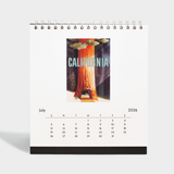 2026 California Easel Desk Calendar