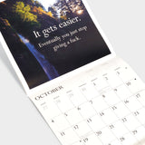 Disappointing Affirmations 2026 Wall Calendar