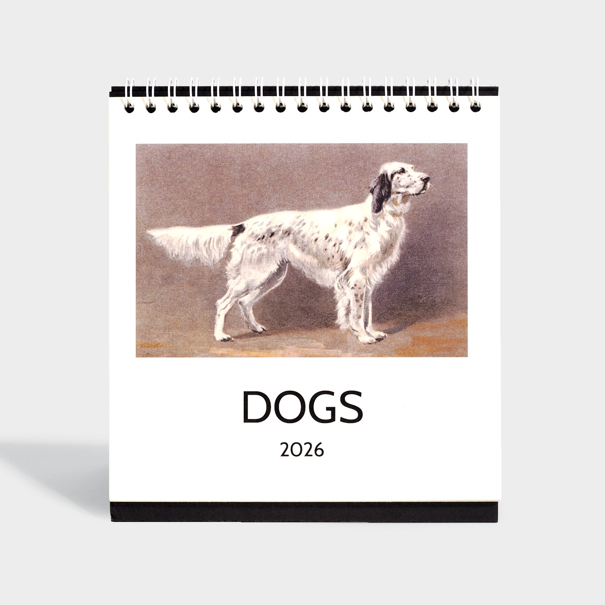 2026 Dogs Easel Desk Calendar