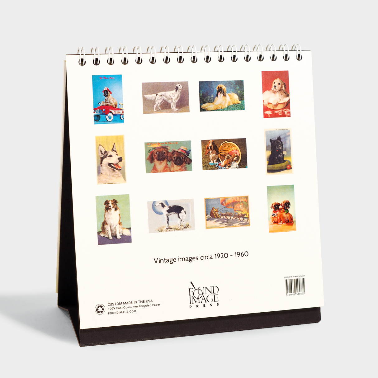 2026 Dogs Easel Desk Calendar
