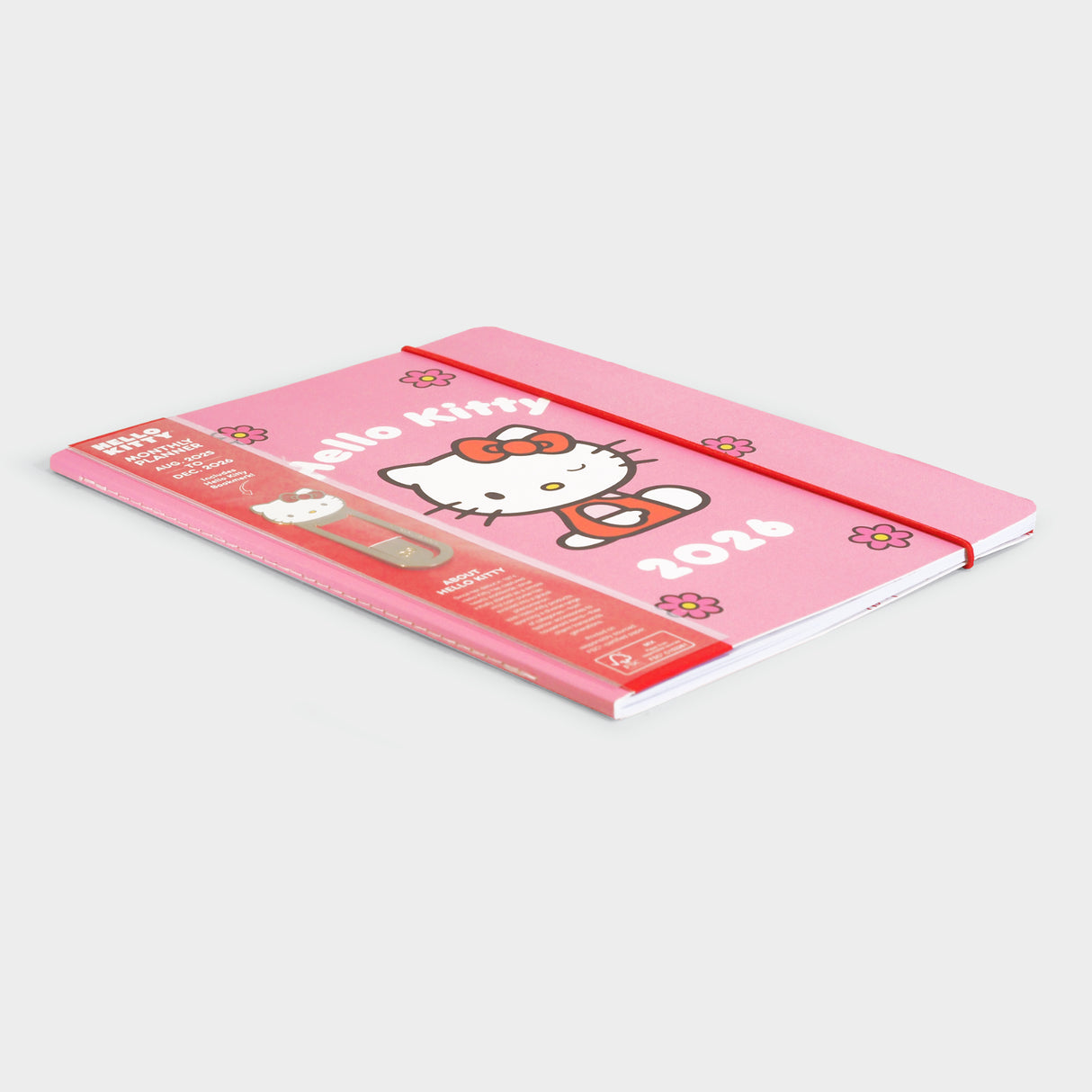 2026 Hello Kitty Playful Pink Just Right Monthly Planner