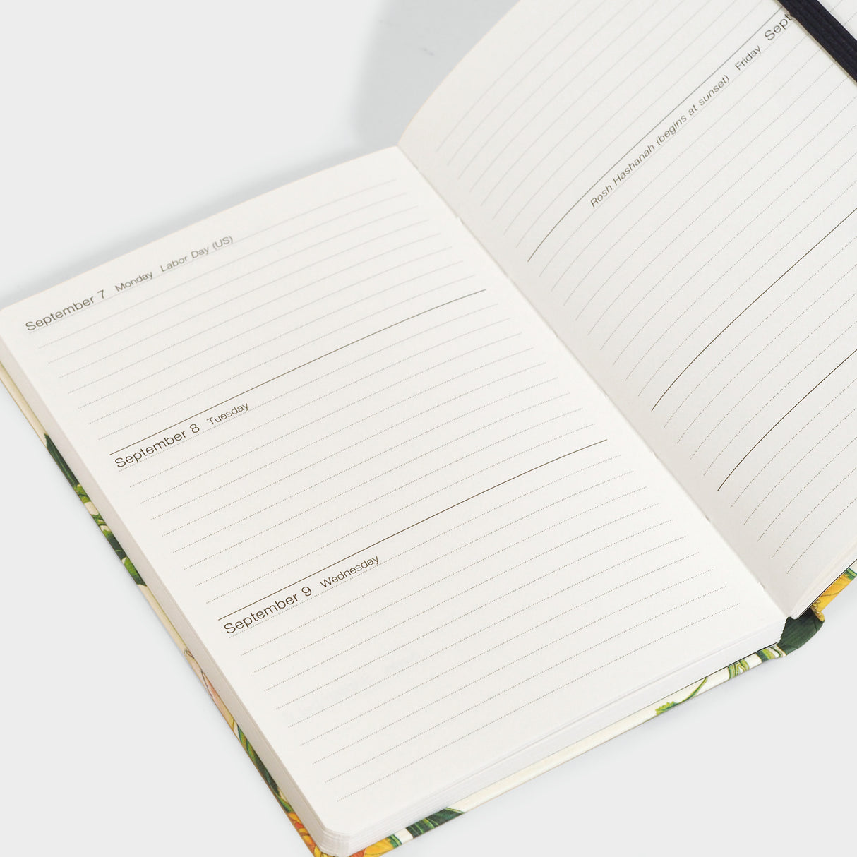 2026 Language of Flowers Weekly Planner with Elastic Closure