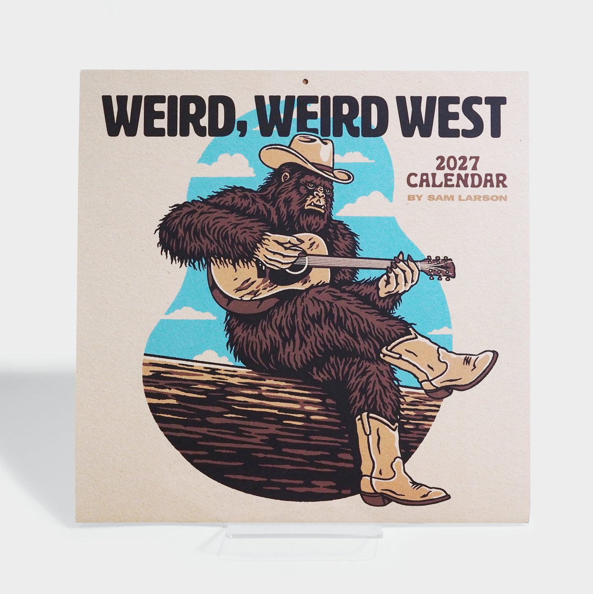 Sam Larson 2027 Wall Calendar: Weird, Weird West