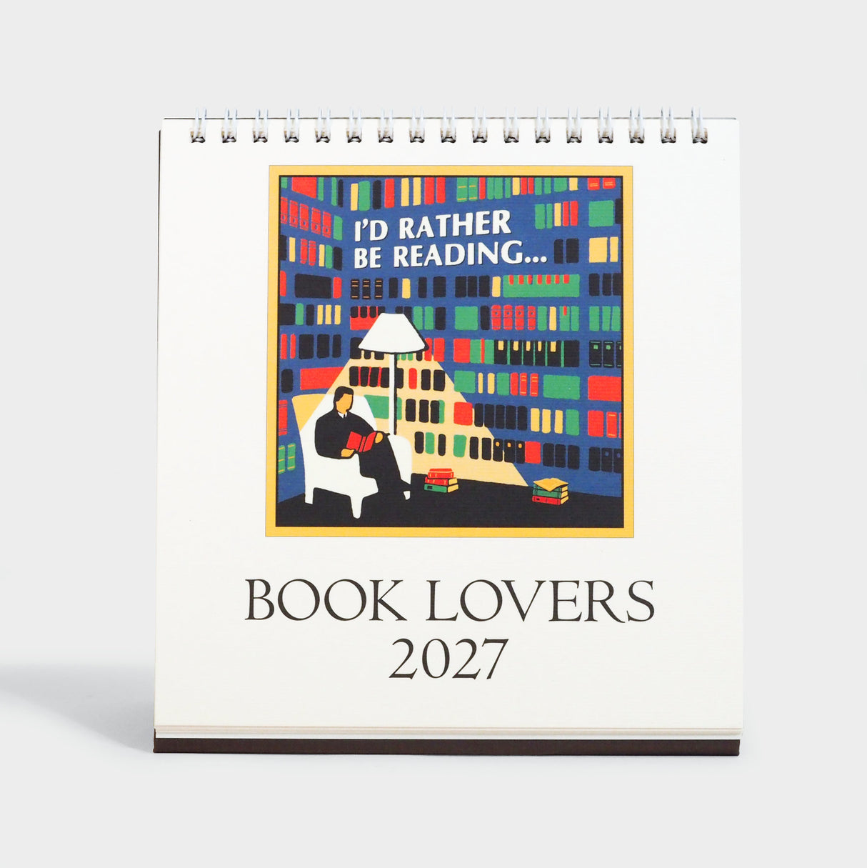 2027 Book Lovers Desk Calendar