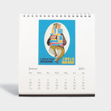 2027 Book Lovers Desk Calendar
