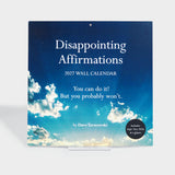 Disappointing Affirmations 2027 Wall Calendar