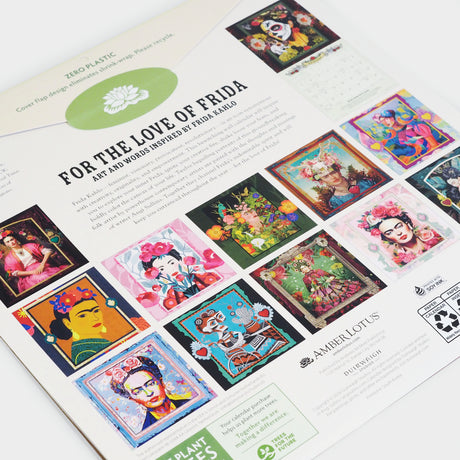 For the Love of Frida 2027 Wall Calendar