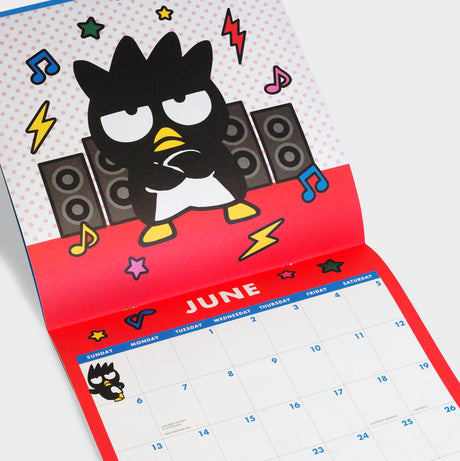2027 Hello Kitty Retro Wall Calendar