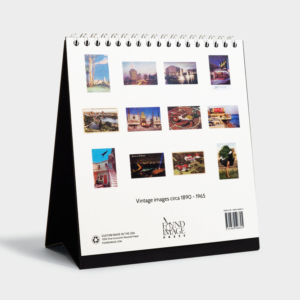 Los Angeles 2027 Easel Desk Calendar