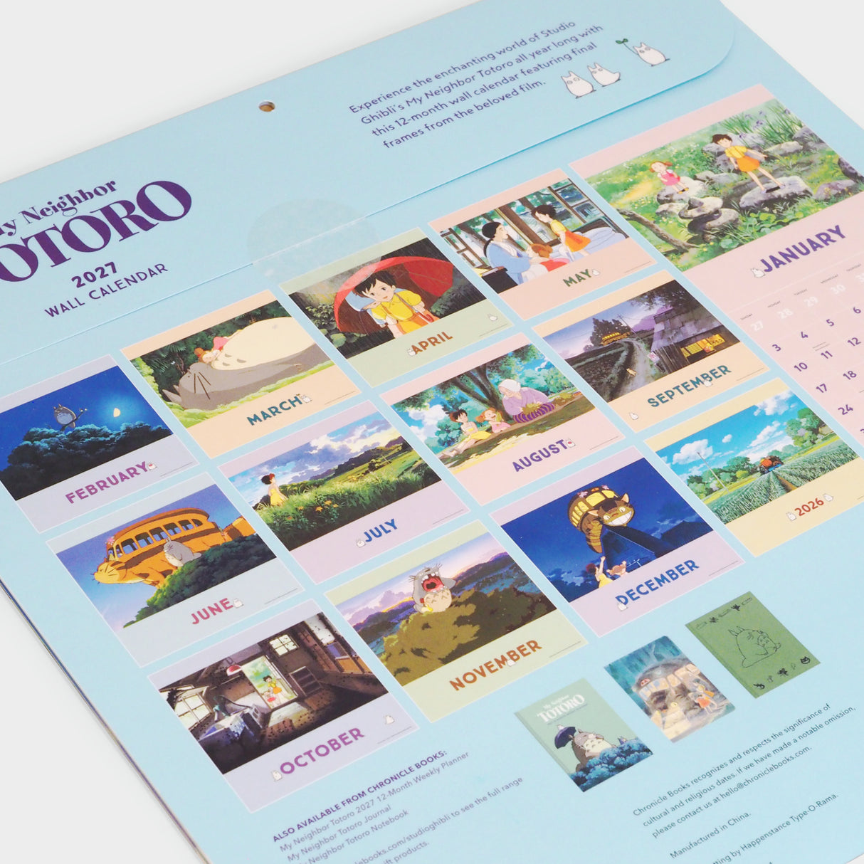 Studio Ghibli® My Neighbor Totoro 2027 Wall Calendar