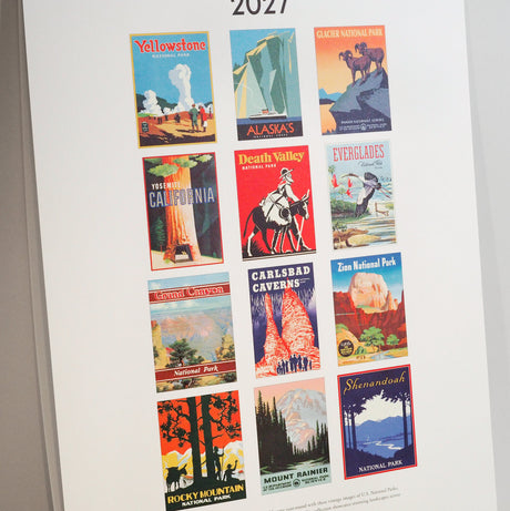 2027 National Parks Wall Calendar