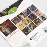 Punk History 2027 Wall Calendar: Classical Art, Modern Attitude