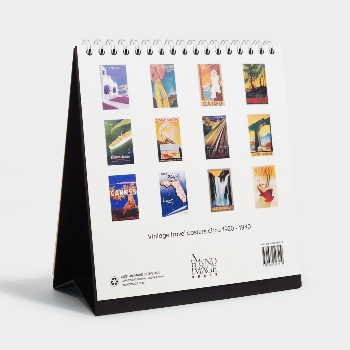 Posters 2027 Easel Desk Calendar