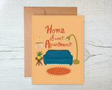 Home Sweet Apartment - New Apartment Housewarming Card