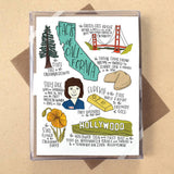 California State Facts Boxed Card Set
