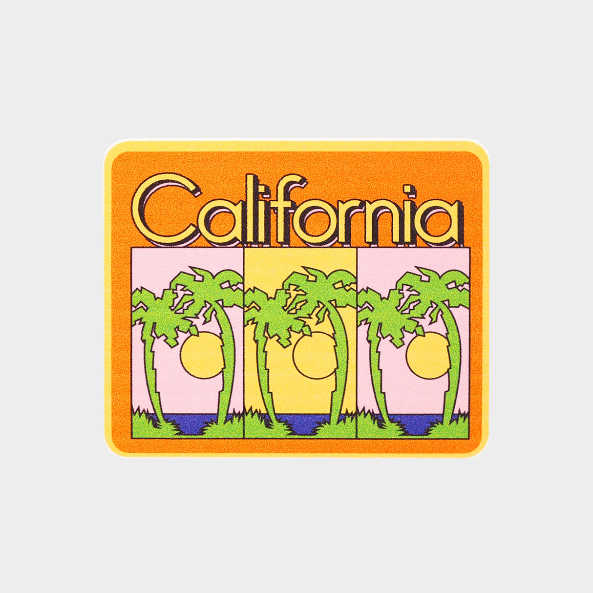 3 Palms California Decal