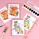 California Watercolor Map Boxed Card Set