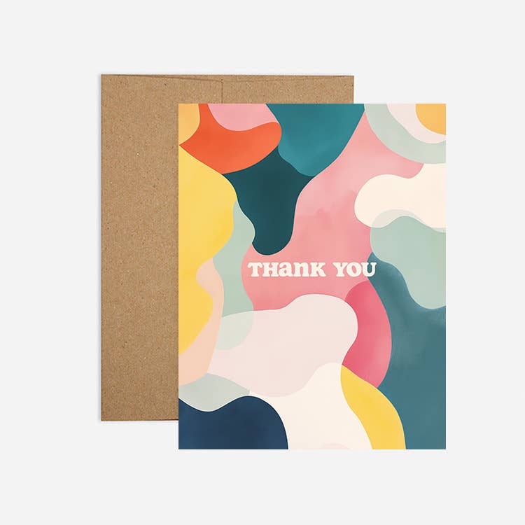 Color Collage Thank You