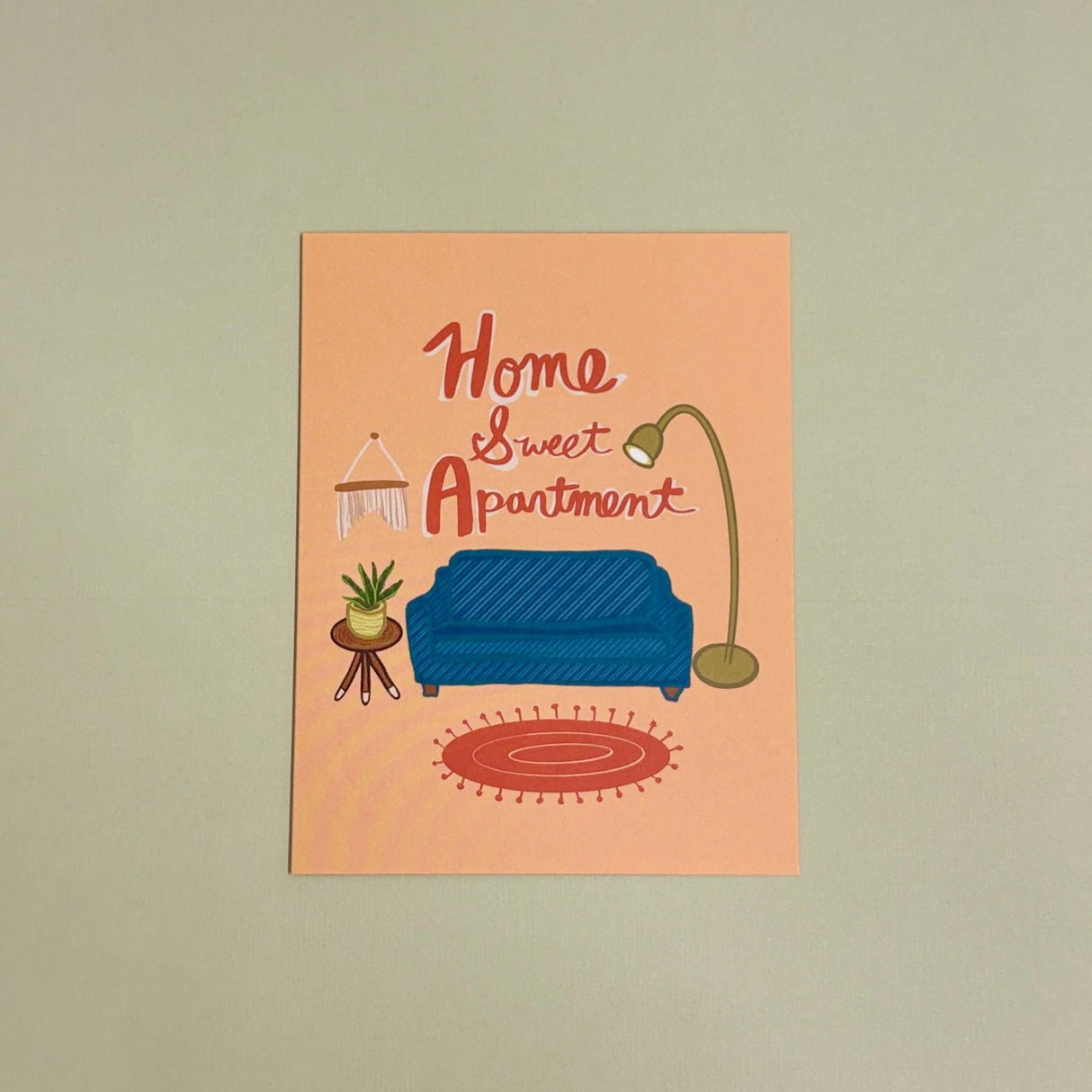 Home Sweet Apartment - New Apartment Housewarming Card
