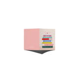 Love Story Books Greeting Card Romantic Anniversary Card
