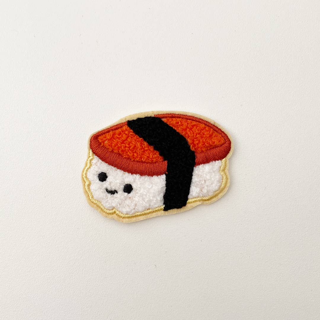 Spam Musubi Stick-On Chenille Patch