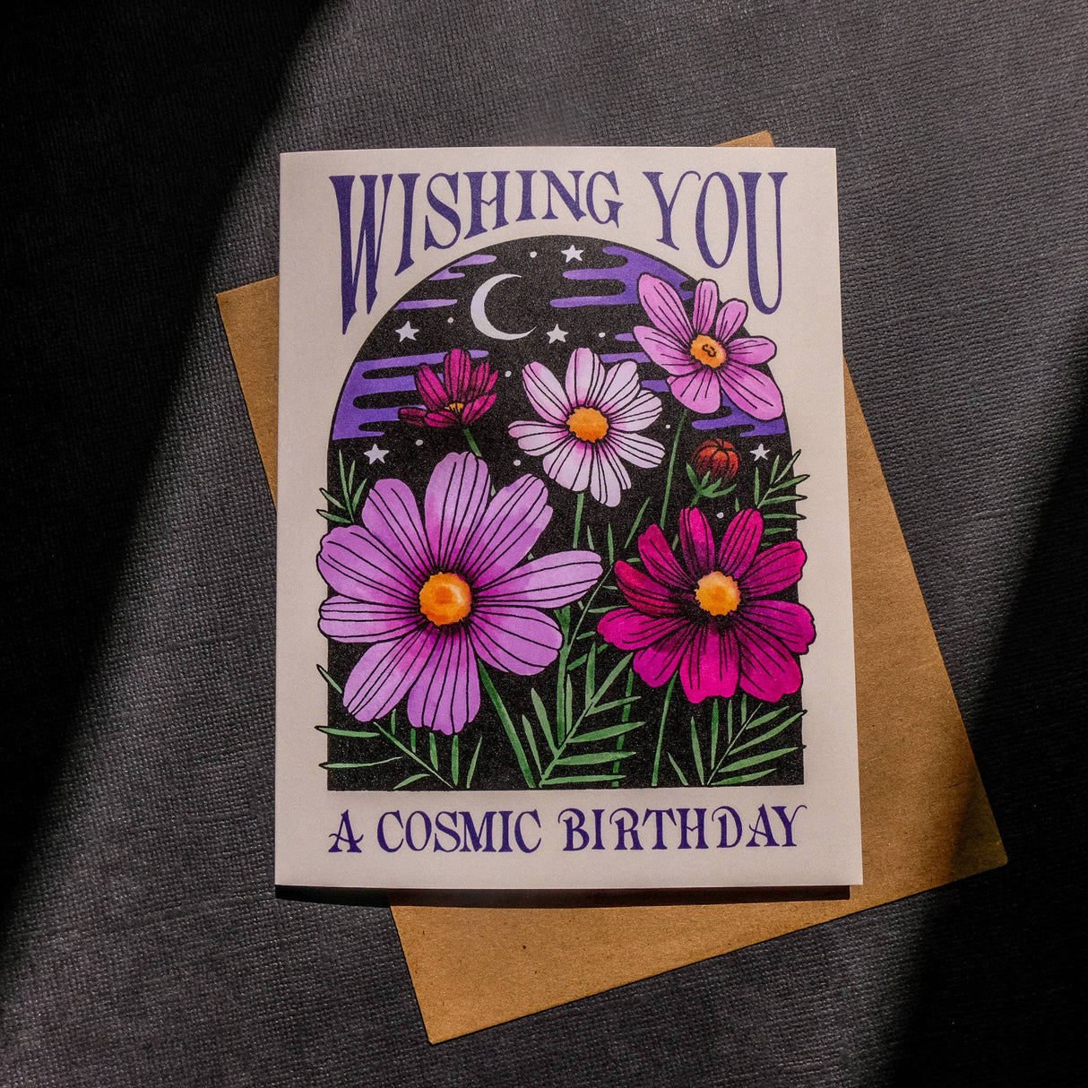 Wishing You A Cosmic Birthday Card