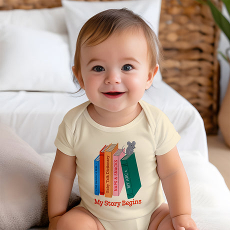 My Story Begins Baby Bodysuit