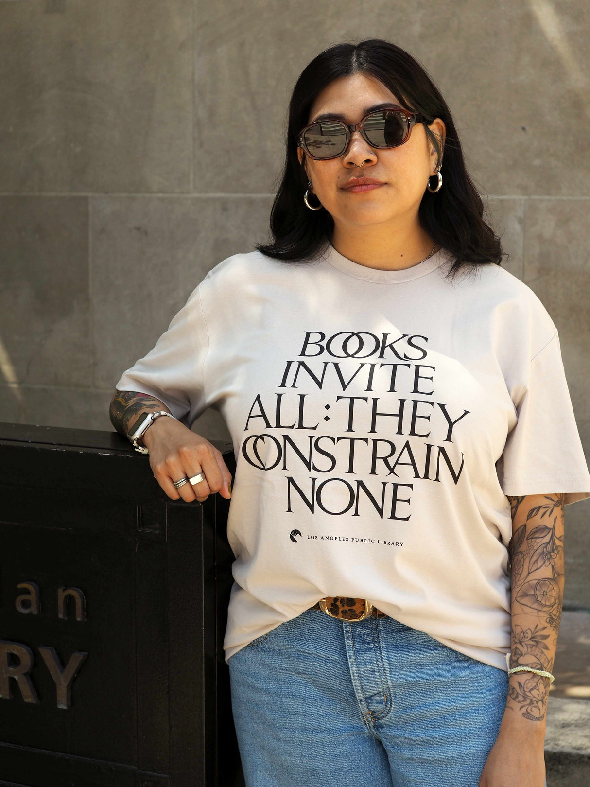 Books Invite All Central Library T-Shirt
