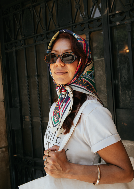 Central 100: Celebrating a Century of the Light of Learning Silk Scarf