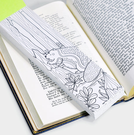 Animals Coloring Bookmarks